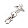 10Pcs Angel Glass Pearl Pendant Decorations HJEW-JM02672-01-4