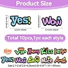 10Pcs 10 Styles Opaque Resin Decoden Cabochons FIND-YW0005-82-2