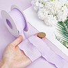 10 Yards Polyester Ruffled Ribbon for Sewing Decoration OCOR-WH20007-02B-3