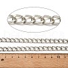 Aluminium Twisted Curb Chains CHA-K001-06P-2