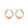 304 Stainless Steel Hoop Earrings STAS-D171-19G-1