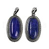 Natural Lapis Lazuli Pendants G-I370-07AS-02-1