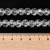 Transparent Glass Beads EGLA-A035-T8mm-D19-5