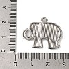 Non-Tarnish 304 Stainless Steel Pendants STAS-N103-18P-3