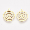 201 Stainless Steel Pendants STAS-T044-83G-1