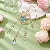 304 Stainless Steel Butterfly Pendant Decorations HJEW-TA00255-2