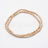 Electroplate Glass Beads Strands EGLA-J144-HR-C08-2