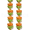 Handmade Lampwork Beads Strands LAMP-A005-03D-1