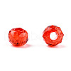 Transparent Acrylic Beads TACR-N017-01-05-4