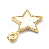 Rack Plating Brass Pendants KK-Q017-03D-G-2