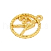 Twelve Constellations Alloy Pendants PALLOY-Q006-01K-G-2