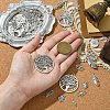 60pcs 15 Styles Tibetan Style Alloy Charms FIND-YW0005-01-4