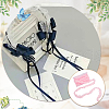 WADORN 1Pc Polyester Pleated Lace Ribbon OCOR-WR0001-30-5