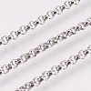 Tarnish Resistant 304 Stainless Steel Rolo Chains CHS-K008-09C-1