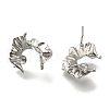 Brass Stud Earring Findings KK-K388-10P-2