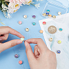   Brass Enamel Beads KK-PH0009-05-3
