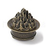 Alloy Incense Burner DJEW-D300-01C-AB-1
