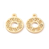304 Stainless Steel Charms STAS-I151-35G-2
