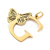 Ion Plating(IP) 201 Stainless Steel Pendants STAS-N103-184G-G-2