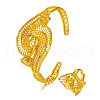 Eye Alloy Cuff Bangles & Cuff Rings Sets FS-WGB8FC8-06-2