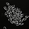 5Pcs Transparent Glass Beads GLAA-PW0001-25A-1