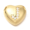 Rack Plating Brass Micro Pave Cubic Zirconia Pendants KK-I722-04G-J-1
