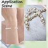 SUNNYCLUE 6Pcs Brass Spring Gate Rings KK-SC0003-80-5