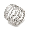 Non-Tarnish 304 Stainless Steel Wide Band Ring RJEW-C067-08P-1