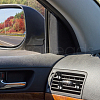 Cat Head Opaque Resin Car Air Vent Clips AJEW-AB00036-6