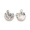 Tibetan Style Alloy Pendants TIBE-B001-56AS-1