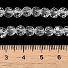 Transparent Glass Beads EGLA-A035-T6mm-D19-5