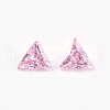 Cubic Zirconia Pointed Back Cabochons ZIRC-WH0001-A02-1