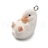 Flocky Resin Pendants FIND-S001-14H-2
