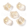 Transparent Spray Paint Glass Beads GLAA-Z011-09H-1