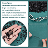   1200Pcs 4 Styles Glass Twisted Bugle Beads SEED-PH0002-09A-4