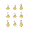 Cat Eye Pendants HJEW-TAC0010-05-1