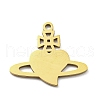 Ion Plating(IP) 316L Surgical Stainless Steel Pendants STAS-M317-28G-1