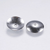 Tarnish Resistant 304 Stainless Steel Bead Caps STAS-K170-03E-1