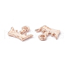 Tibetan Style Alloy Charms TIBEP-S319-101RG-RS-2