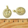 Brass Micro Pave Cubic Zirconia Pendants KK-H472-53H-G-3