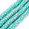 Handmade Polymer Clay Beads Strands CLAY-N008-042A-1