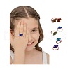 Dinosaur Alloy with Epoxy Adjustable Finger Rings for Girls FS-WG0F7DB-01-5
