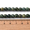Natural Shoushan Jade Beads Strands G-L624-A01-6mm-5