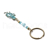 Alloy Conch Pendant Keychains KEYC-JKC01225-06-4