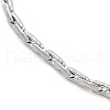 Tarnish Resistant 304 Stainless Steel Boston Chain Necklaces STAS-O053-16P-2