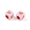 Plating Acrylic Beads OACR-N140-01D-V-2