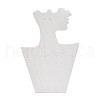 Cardboard Covered with Velvet Necklace & Earring Display Stands ODIS-Q041-04A-02-1