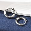 Tarnish Resistant 304 Stainless Steel Hoop Earrings EJEW-P177-P-13-2