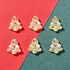 6Pcs Handmade Bumpy Glass Beads Strands LAMP-FS0001-16D-2