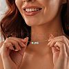 Brass Word MAMA Pendant Necklaces for Mother's Day FS-WGD8FB9-01-2